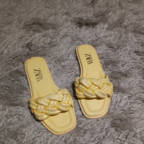 Zara raffia slides - Picture 3 of 4